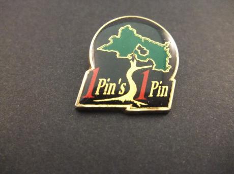 1 pin's 1 pin (boom) onbekend